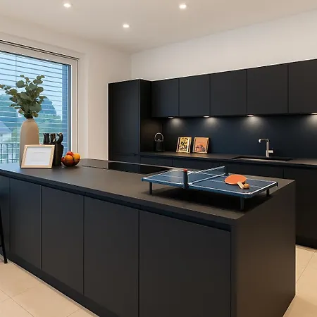 Penthouse Vogelnest 130 Qm - Bbq - Dachterrasse Апартаменты *
