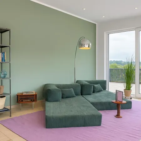 Penthouse Vogelnest 130 Qm - Bbq - Dachterrasse Apartamento *