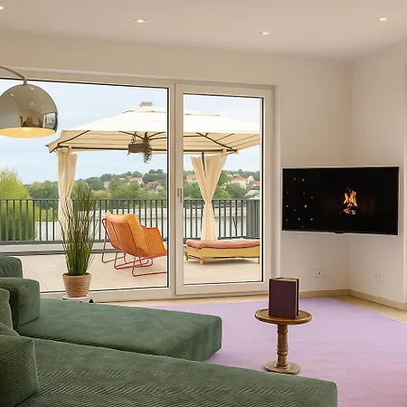 Penthouse Vogelnest 130 Qm - Bbq - Dachterrasse *