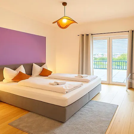 Penthouse Vogelnest 130 Qm - Bbq - Dachterrasse * Passau